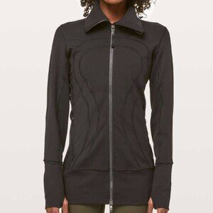 Women Lululemon In Stride Jacket Classic Fit in Black Size 10